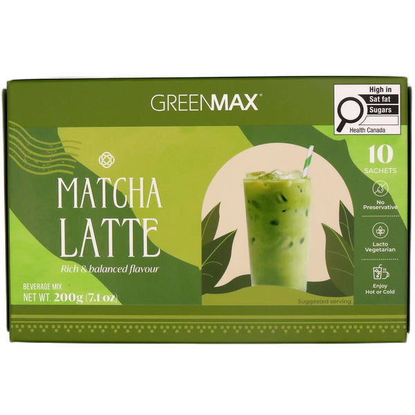 Greenmax Matcha Latte (20g*10pcs) 200g - Tuk Tuk Mart
