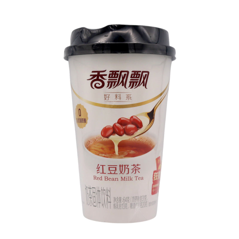 XPP Milk Tea Red Bean Flavour 香飄飄紅豆味奶茶 64g - Tuk Tuk Mart