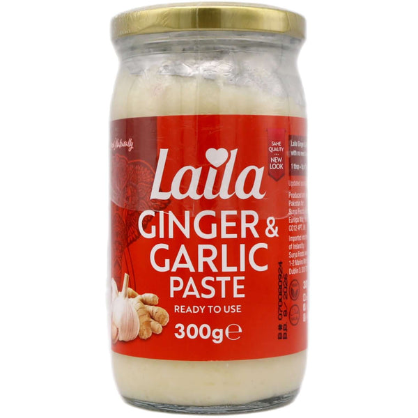 Laila Ginger & Garlic Paste 300g - Tuk Tuk Mart