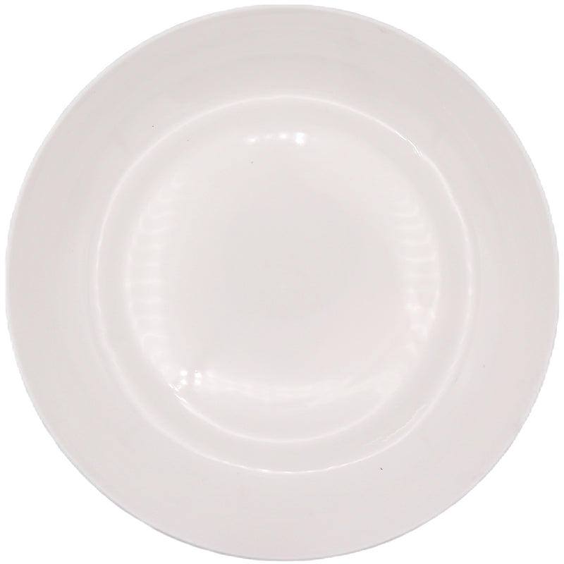 Japan World Ltd White Plate (~7.5inch) - Tuk Tuk Mart