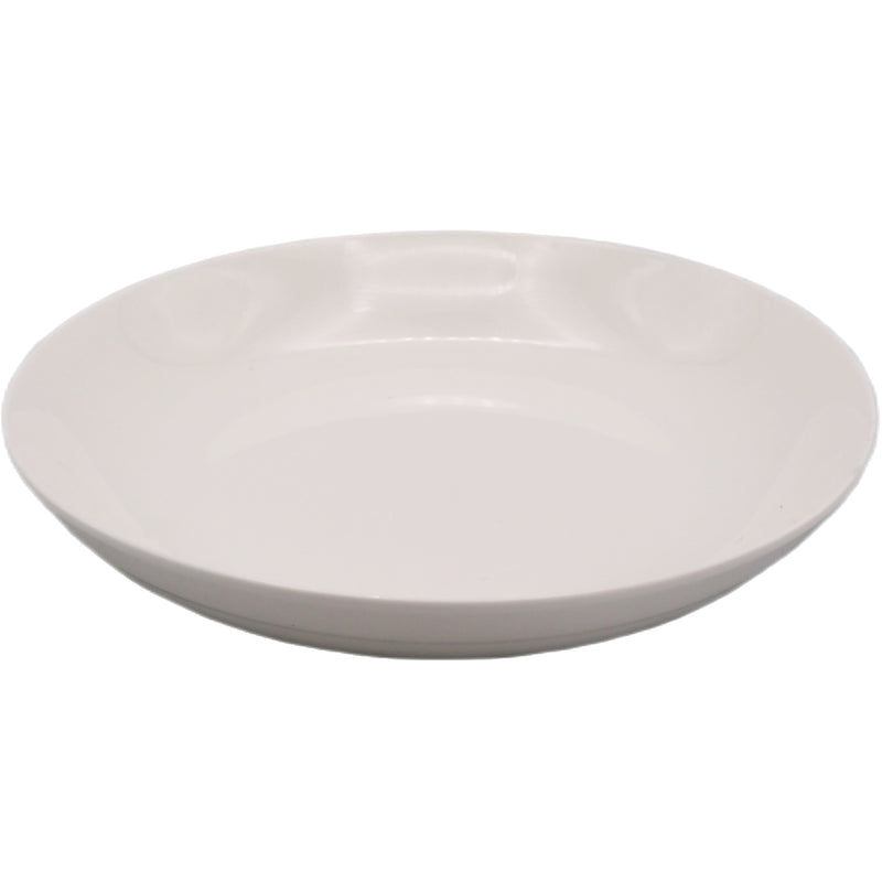 Japan World Ltd White Plate (~7.5inch) - Tuk Tuk Mart