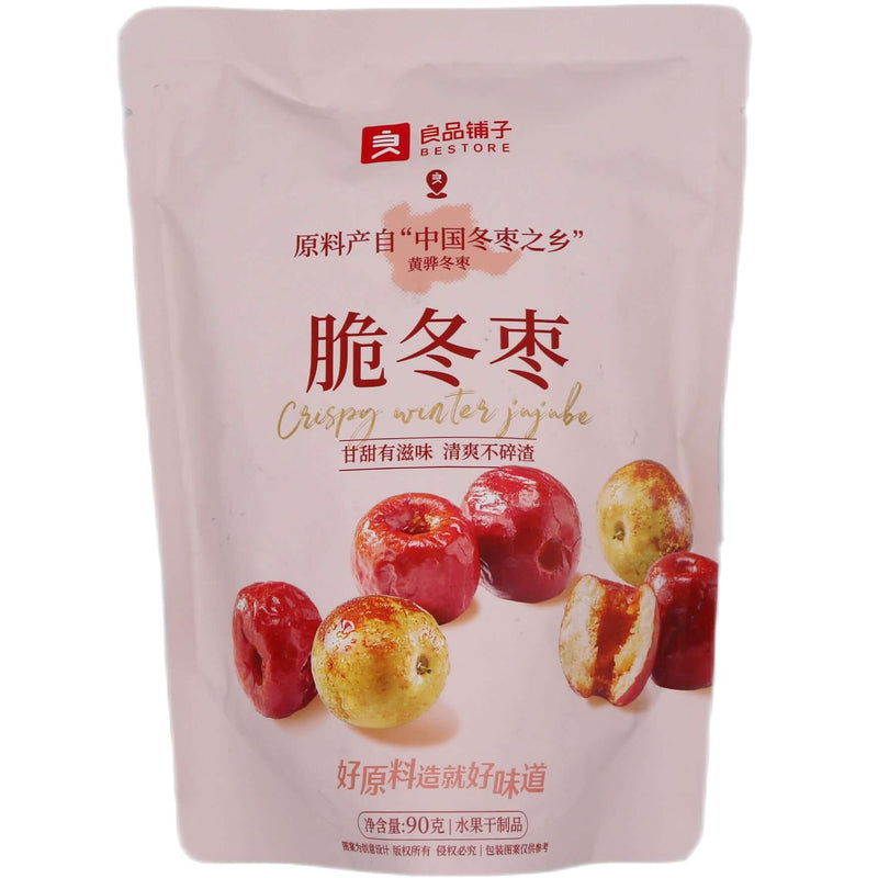 Bestore Crispy Jujube 良品铺子脆冬枣 90g - Tuk Tuk Mart