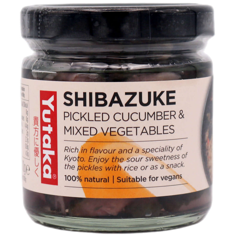 Yutaka Shibazuke Pickled Cucumber & Mixed Vegetables 110g - Tuk Tuk Mart
