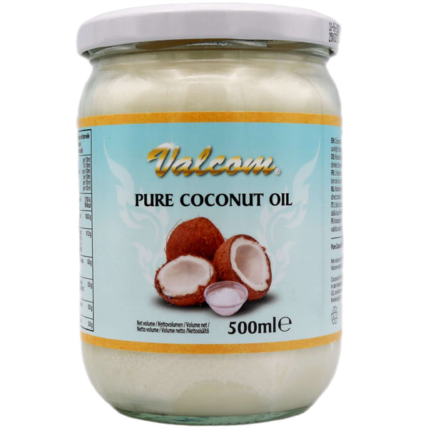 Valcom Pure Coconut Oil 500ml - Tuk Tuk Mart