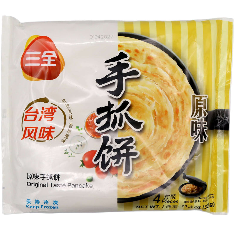 SQ Brand Original Taste Pancake 三全原味手抓饼 320g (Frozen) - Tuk Tuk Mart