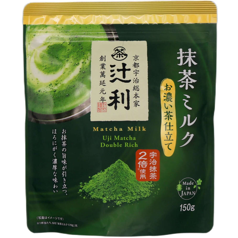 Tsujiri Matcha Milk Rich Tea Powder 150g - Tuk Tuk Mart