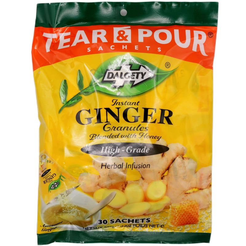 Dalgety Herbal Infusion Instant Ginger Granules Blended with Honey (30 sachets) 270g - Tuk Tuk Mart