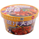 Tian Xiao Hua Wide Noodles Sour Spicy Flavour (Bowl) 田小花0脂流汁大寬粉酸辣味 碗裝 294g - Tuk Tuk Mart