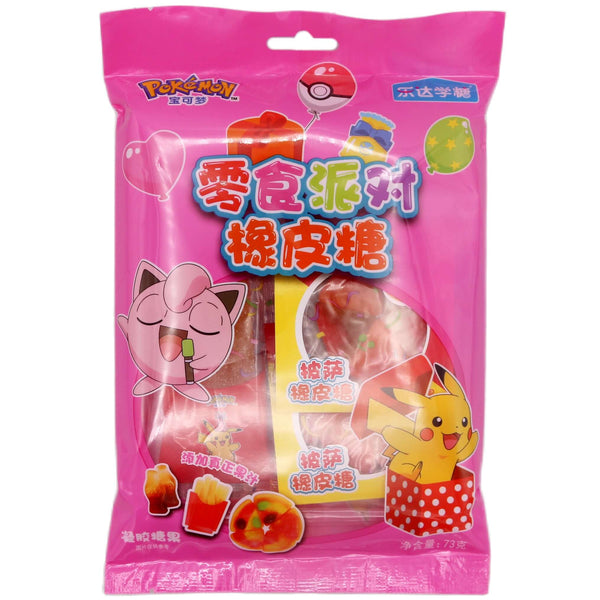 Le Da Xue Tang Pokémon Snack Party Gummy 73g - Tuk Tuk Mart