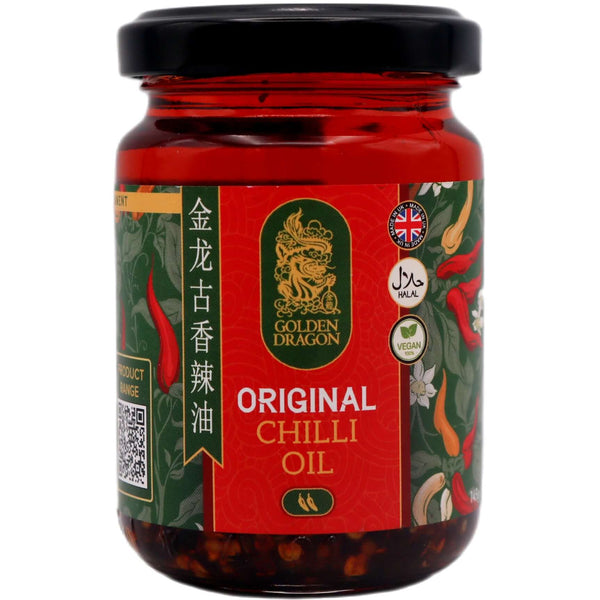 Golden Dragon Original Chilli Oil 145g - Tuk Tuk Mart