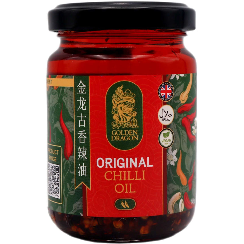 Golden Dragon Original Chilli Oil 145g - Tuk Tuk Mart