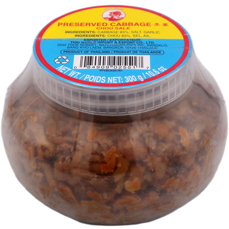 Cock Brand Preserved Cabbage 300g - Tuk Tuk Mart