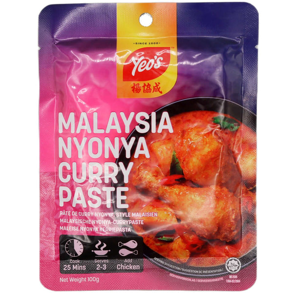 Yeo's Malaysia Nyonya Curry Paste 100g - Tuk Tuk Mart