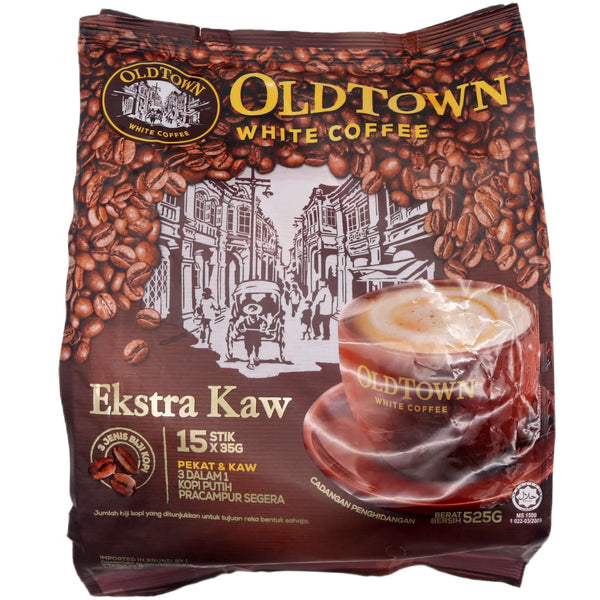 Old Town White Coffee Extra Rich (Bolder & Richer) (35g*15pcs) 525g - Tuk Tuk Mart