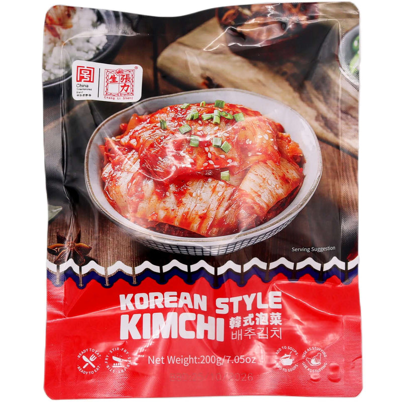Chang Li Sheng Korean Style Kimchi (with Sugar and Sweetener(s)) 200g - Tuk Tuk Mart