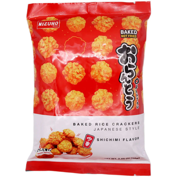Mizuho Thai-Nichi Rice Cracker Shichimi Flavour 98g - Tuk Tuk Mart
