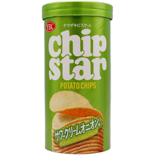 YBC Chip Star Potato Chips Sour Cream Onion Flavour 45g - Tuk Tuk Mart
