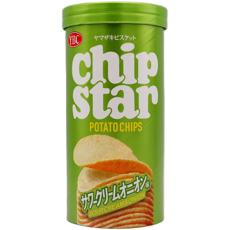 YBC Chip Star Potato Chips Sour Cream Onion Flavour 45g - Tuk Tuk Mart