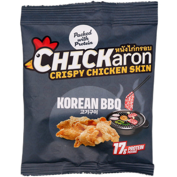 Chickaron Crispy Chicken Skin Korean BBQ Flavour 40g - Tuk Tuk Mart
