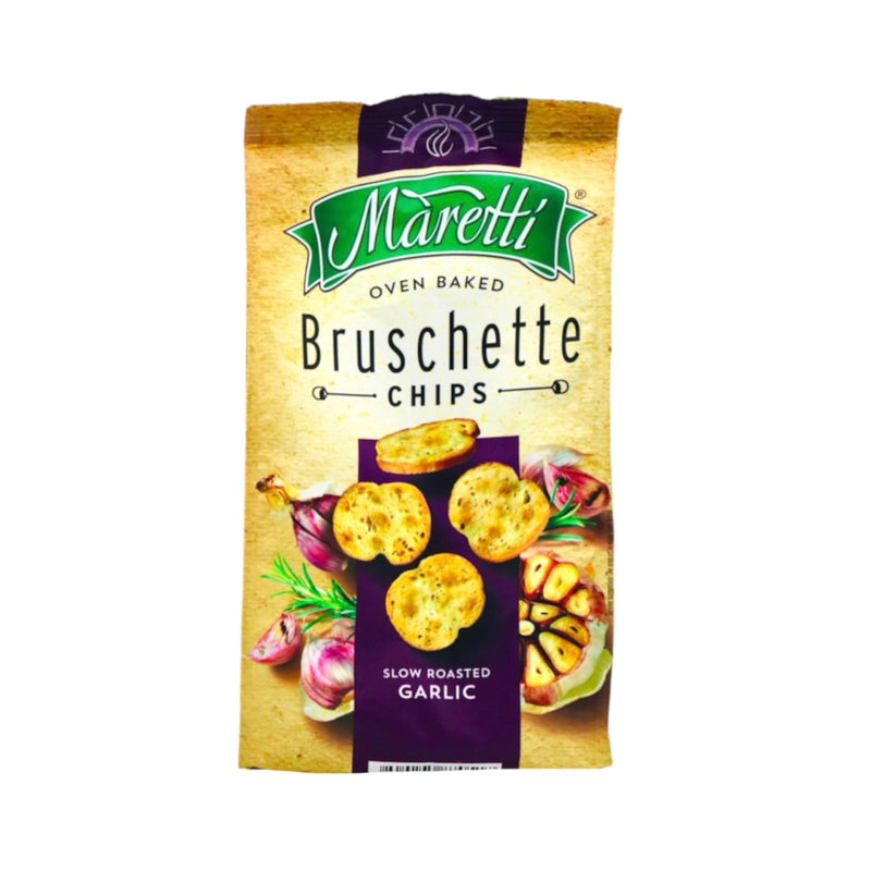 Maretti Baked Bread Circles with Slow Roasted Garlic Flavour 70g - Tuk Tuk Mart