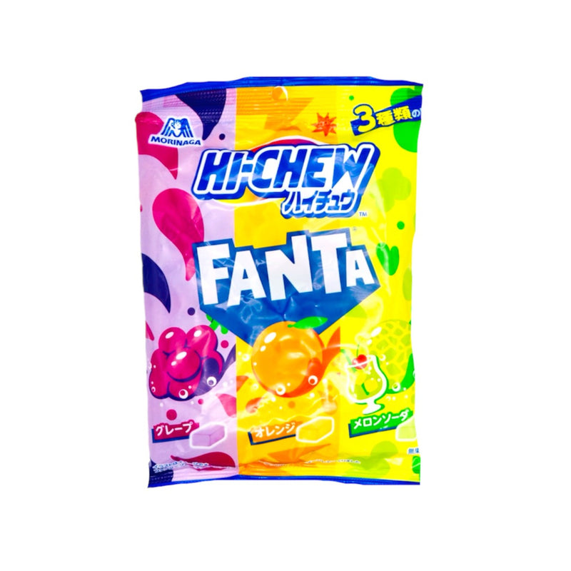 Morinaga Hi-Chew Soft Candy Assort Fanta Flavour 森永嗨啾芬達口味混裝軟糖 64.5g - Tuk Tuk Mart
