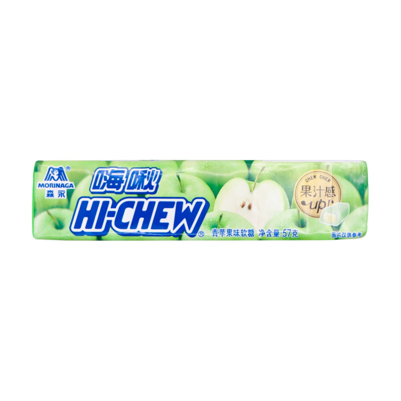 Morinaga Hi-Chew Soft Candy Apple Flavour 森永嗨啾蘋果味軟糖 57g - Tuk Tuk Mart