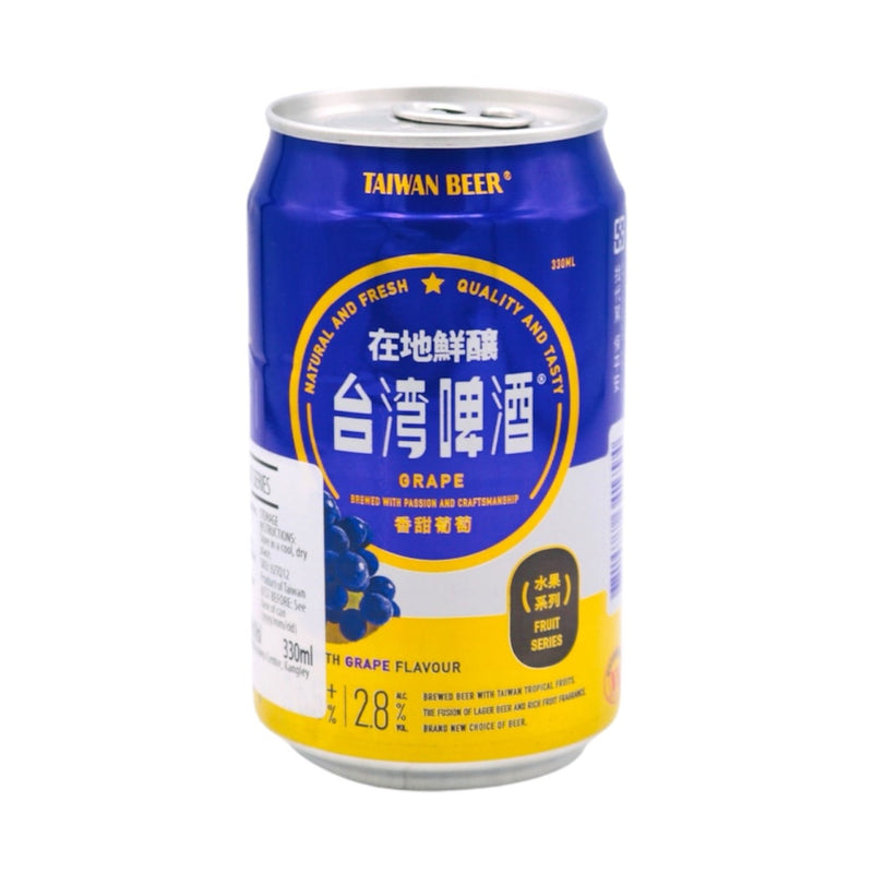 Taiwan Beer with White Flavour (Alc. 2.8% Vol.) 330ml - Tuk Tuk Mart