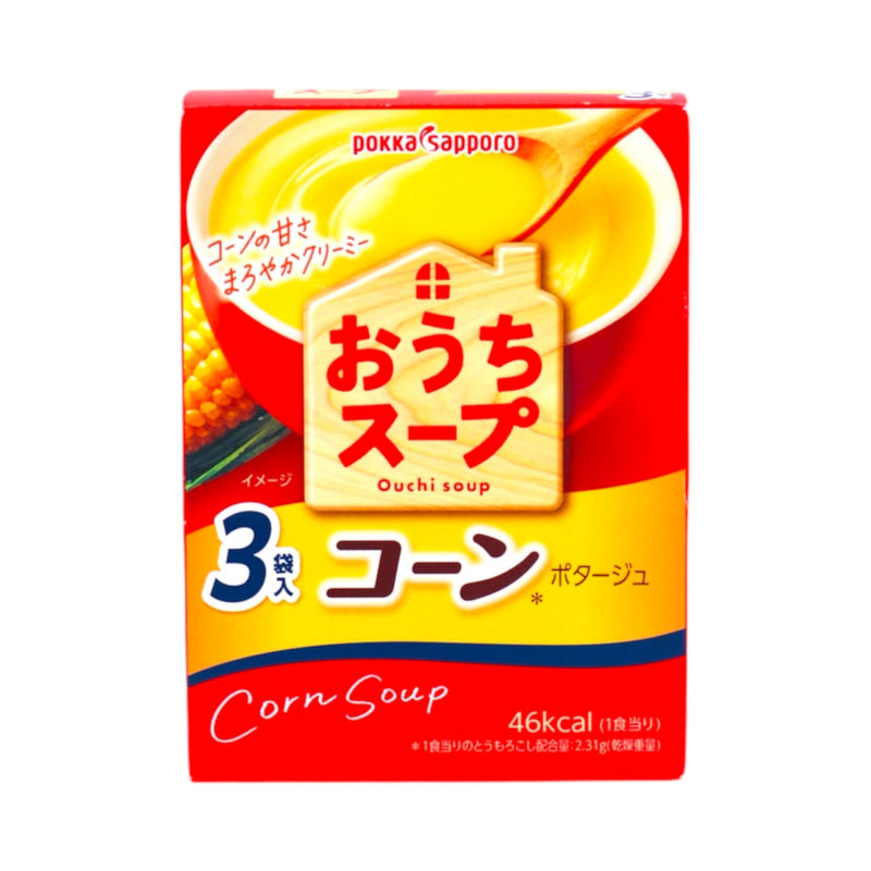 Pokka Sapporo Creamy Corn Soup (12g*3Pcs) 36g - Tuk Tuk Mart