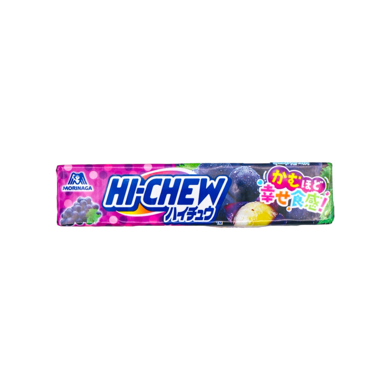 Morinaga Hi-Chew Grape Flavour Soft Candy 55.2g - Tuk Tuk Mart