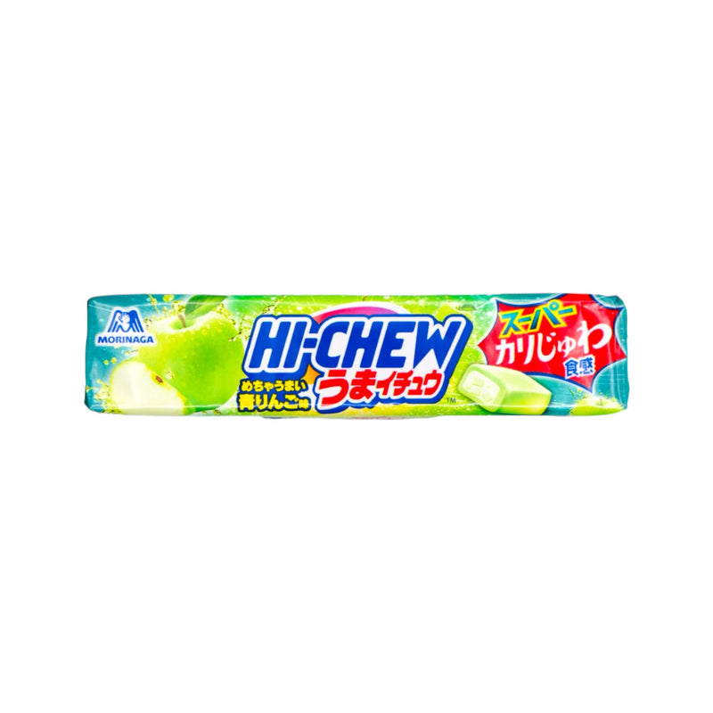 Morinaga Hi-Chew Green Apple Flavour Soft Candy 55.2g - Tuk Tuk Mart