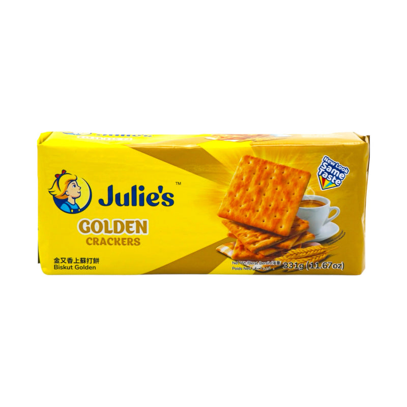 Julie's Golden Cracker 茱蒂絲金又香上蘇打餅 331g - Tuk Tuk Mart