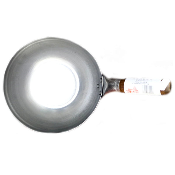 *8 Inch Authentic Chinese Wok Flat Bottom - Tuk Tuk Mart