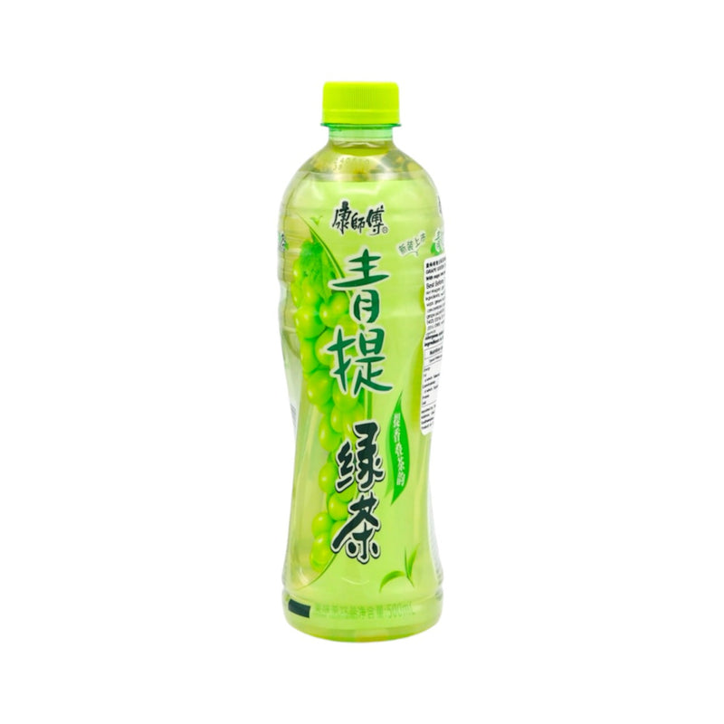 Master Kong Grape Green Tea 康師傅青提綠茶 500ml - Tuk Tuk Mart