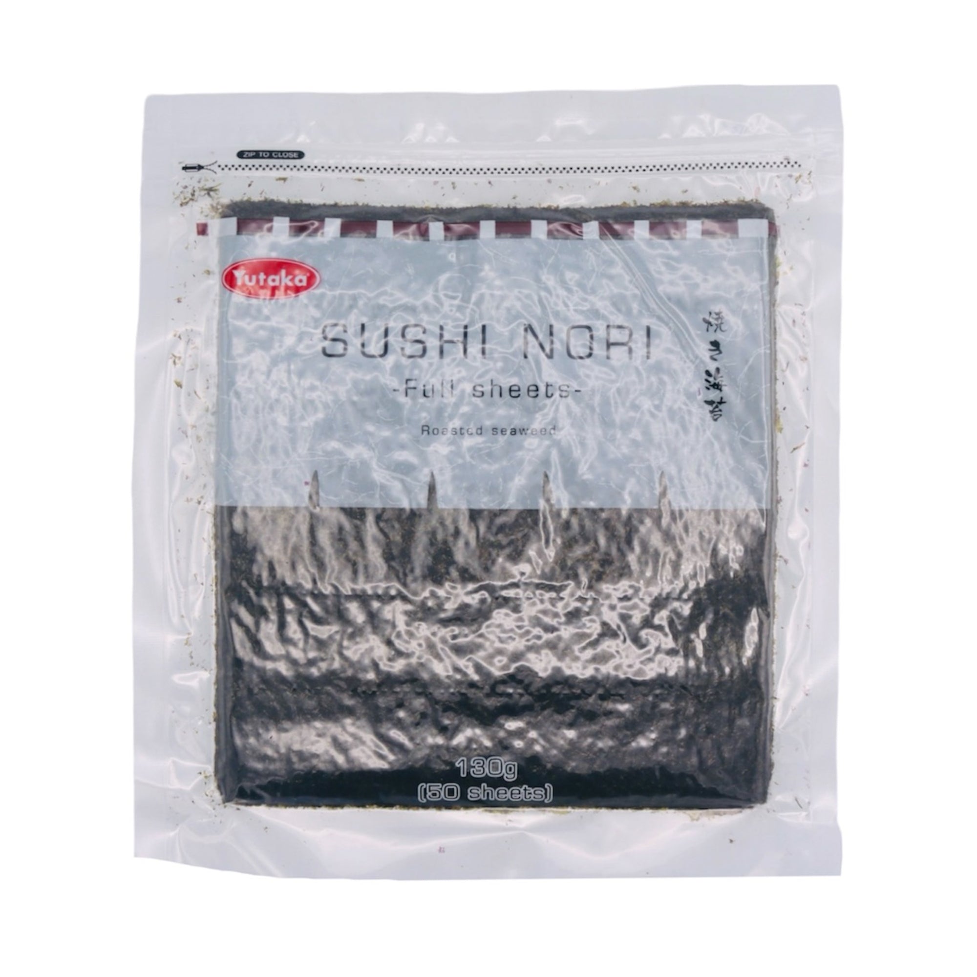 Yutaka Sushi Nori Full Sheets (50 Sheets) 130g