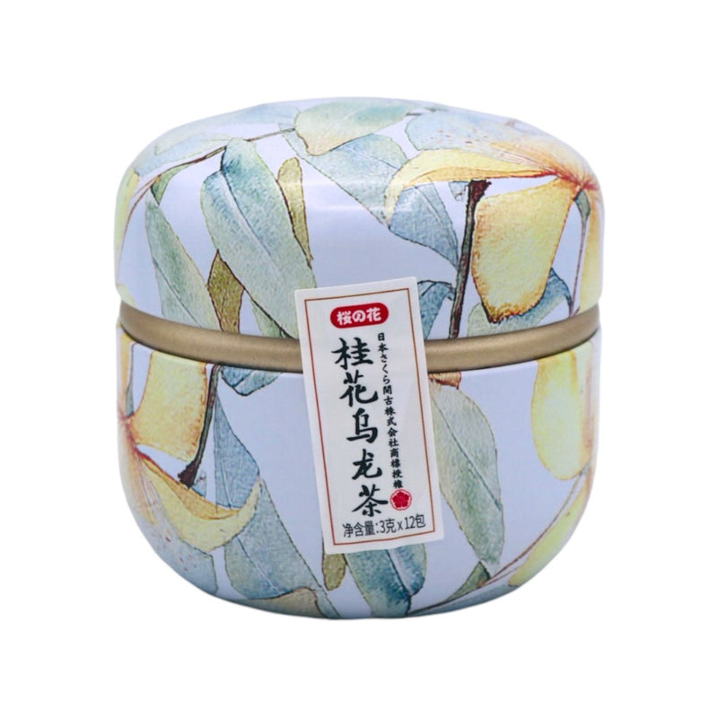 Cherry Blossoms Osmanthus Oolong Tea 桂花烏龍茶 (12bags*3g) 36g - Tuk Tuk Mart