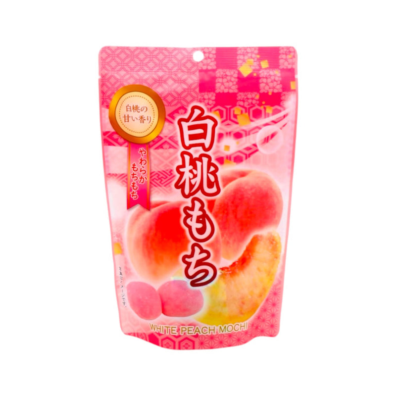 Seiki One-Bite White Peach Mochi 130g - Tuk Tuk Mart