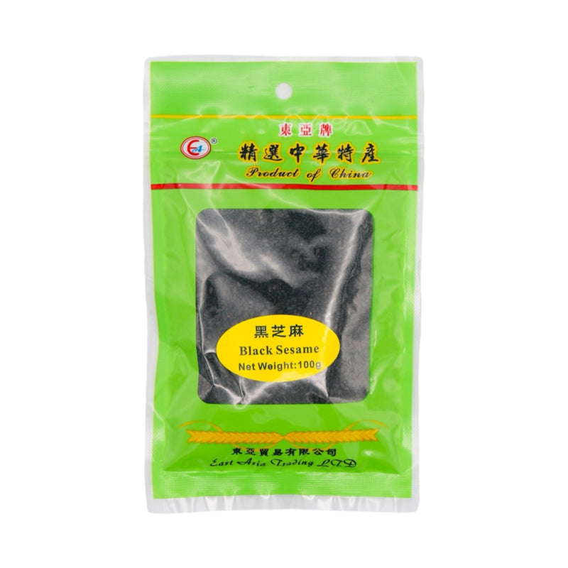 East Asia Brand Black Sesame 東亞牌 黑芝麻 100g - Tuk Tuk Mart