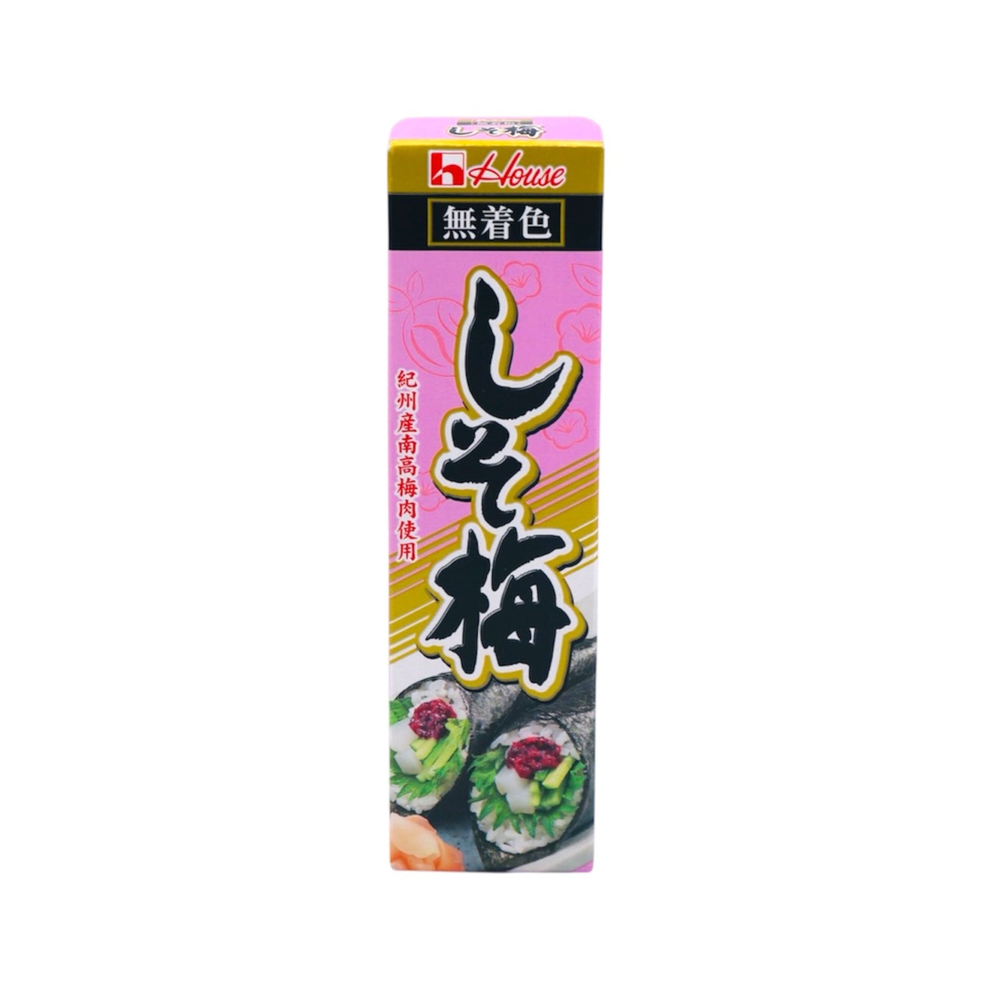 House Foods Shokuhin Plum Ume Paste with Perilla Leaf 40g