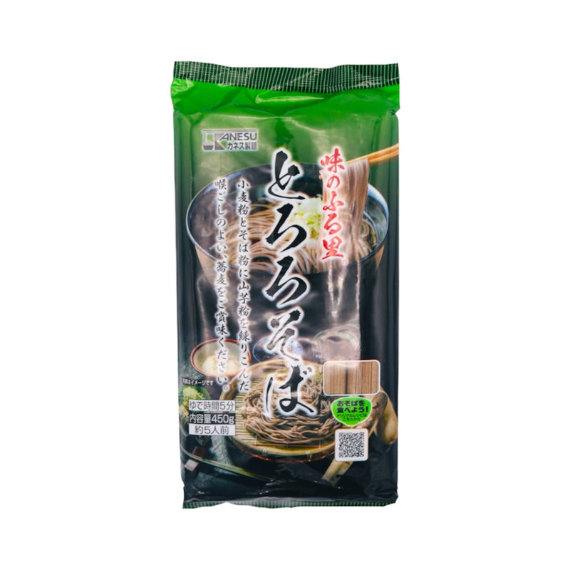 Kanesu Tororo Yam Soba Noodles (90g*5Pcs) 450g - Tuk Tuk Mart