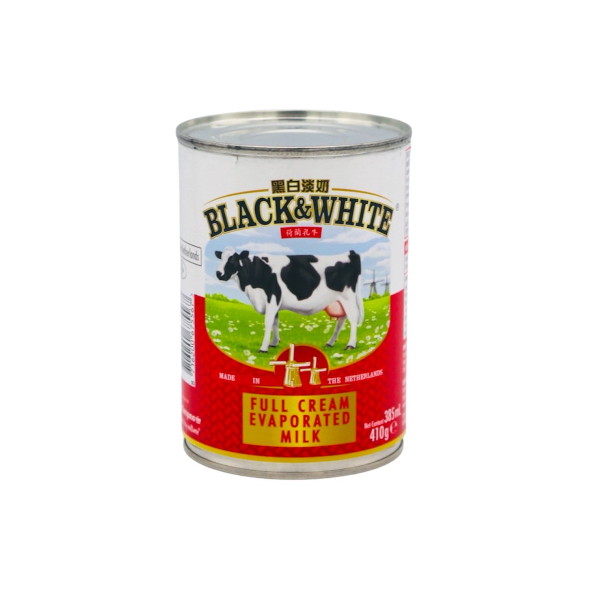 Black and White Evaporated Milk 410g - Tuk Tuk Mart