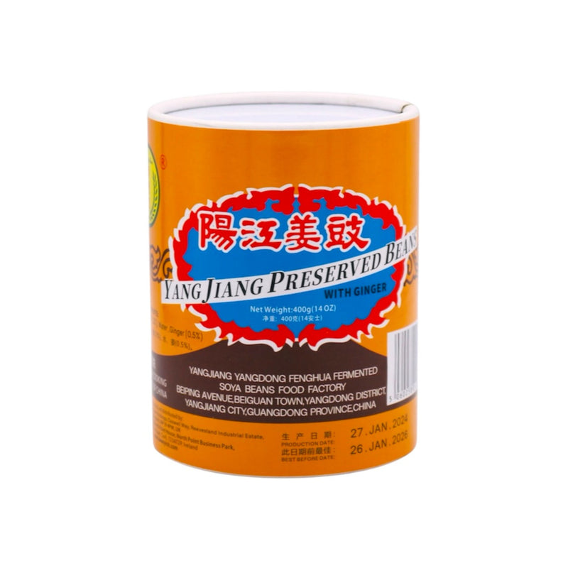 YFH Yang Jiang Preserved Beans with Ginger 400g - Tuk Tuk Mart