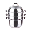 CB Brand 34cm 4 Layer Steamer Pot 潮寶韓式複底多用鍋（組合蓋） - Tuk Tuk Mart