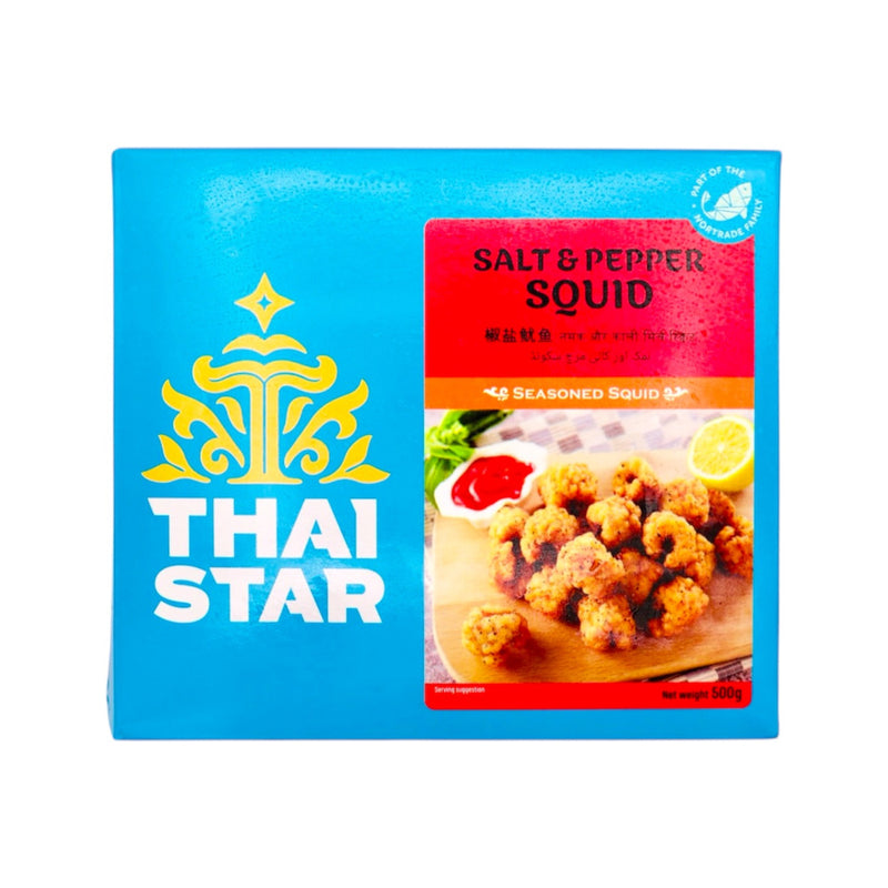 Thai Star Salt & Pepper Squid 500g (Frozen) - Tuk Tuk Mart