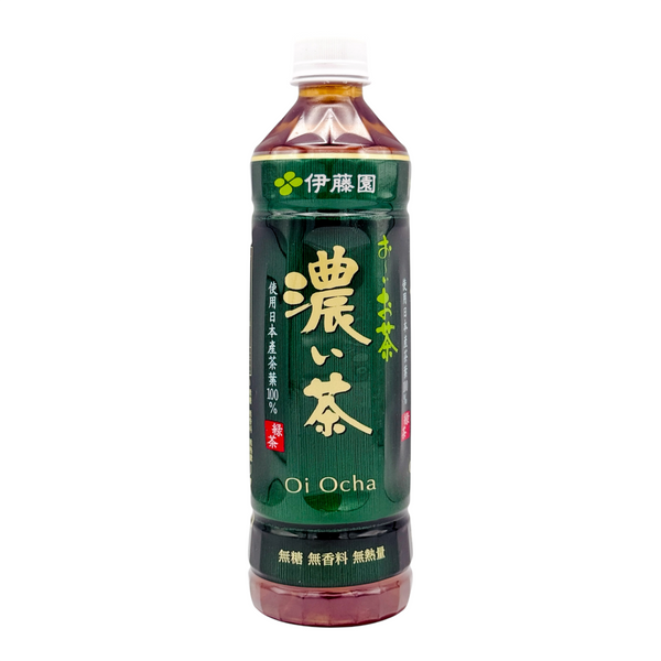 ITO EN Oi Ocha Unsweetened Bold Green Tea 伊藤園濃味緑茶 530ml
