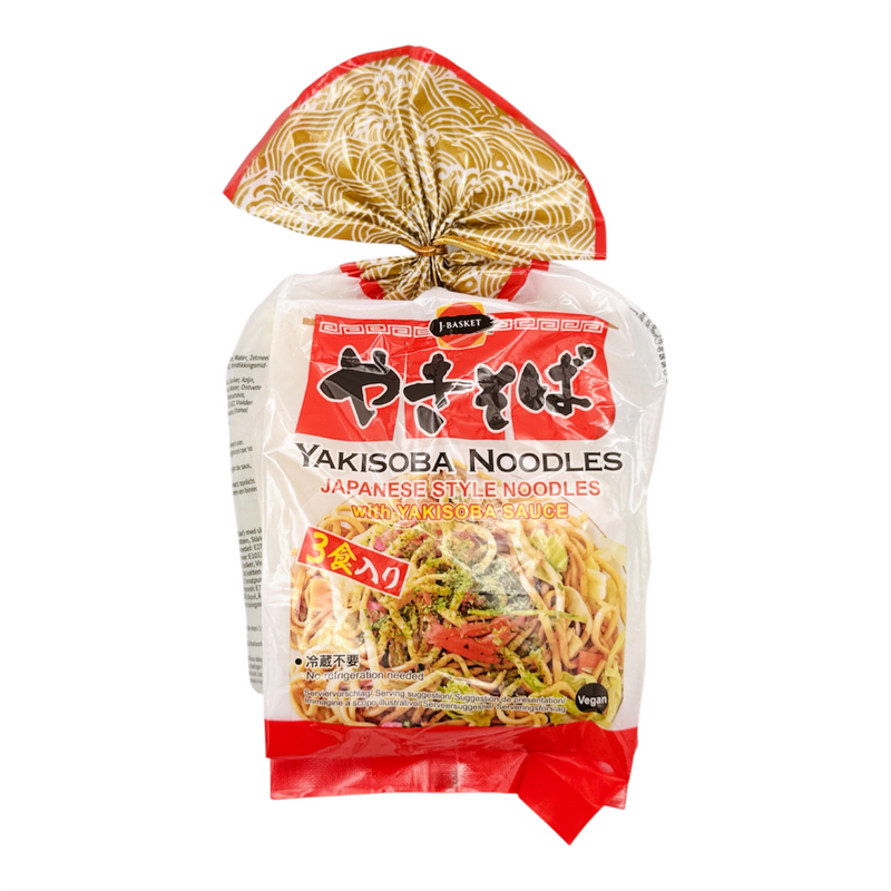 J-Basket Yakisoba Noodles with Sauce 540g (150gx3)
