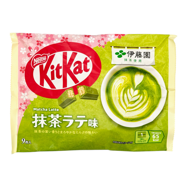 Japan Nestle Kit Kat Mini Biscuit Matcha Latte Flavour (9pcs) 104.4g