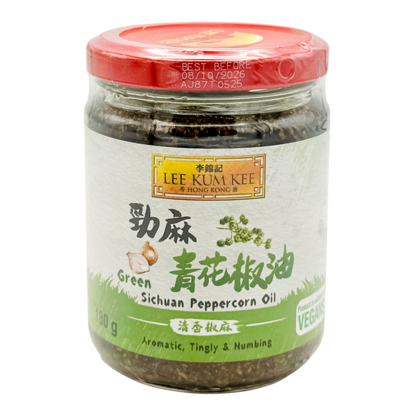 Lee Kum Kee Green Sichuan Peppercorn Oil 李錦記 勁麻青花椒油 180g