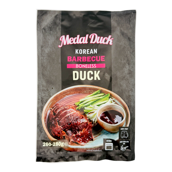 Medal Duck Korean Barbecue Boneless Duck 260-280g (Frozen)