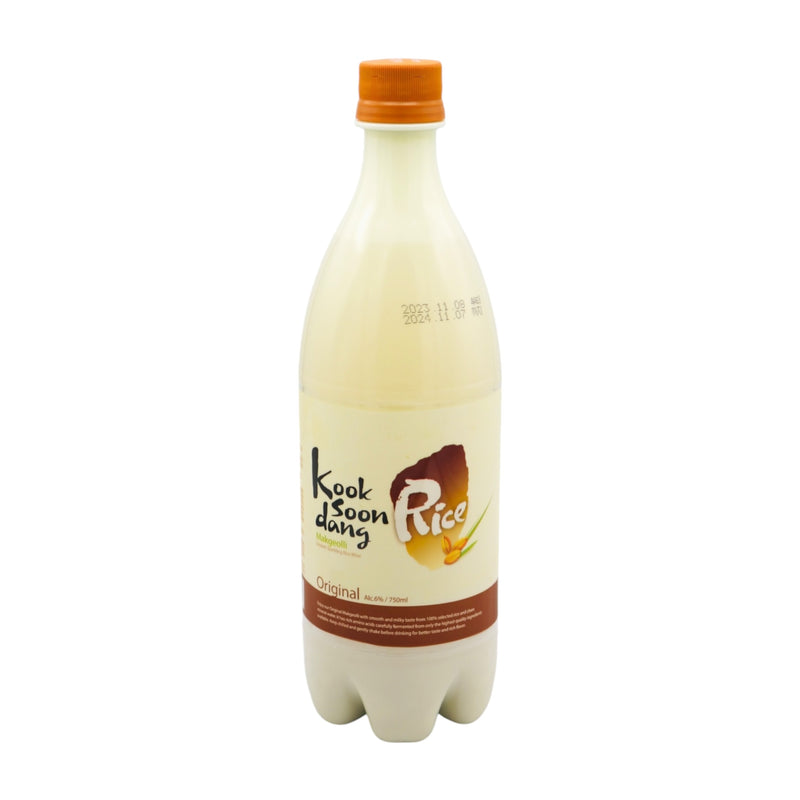 Kooksoondang Rice Makgeolli - Original (Alc. 6% Vol.) 750ml - Tuk Tuk Mart