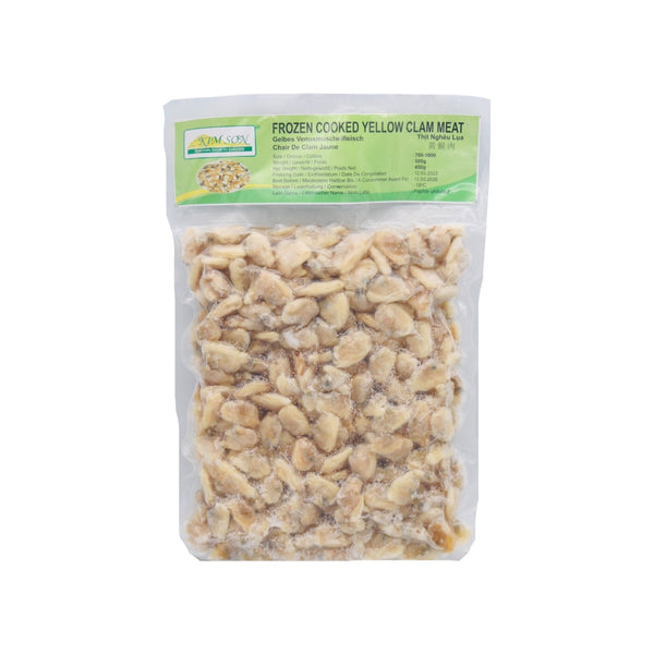 Kimson Cooked Yellow Clam Meat (Size 700-1000) 500g (Frozen) - Tuk Tuk Mart